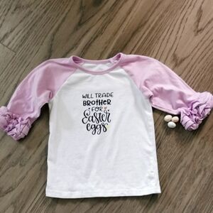 Toddlers Easter shirt. Size  18- 24 months . Adorable